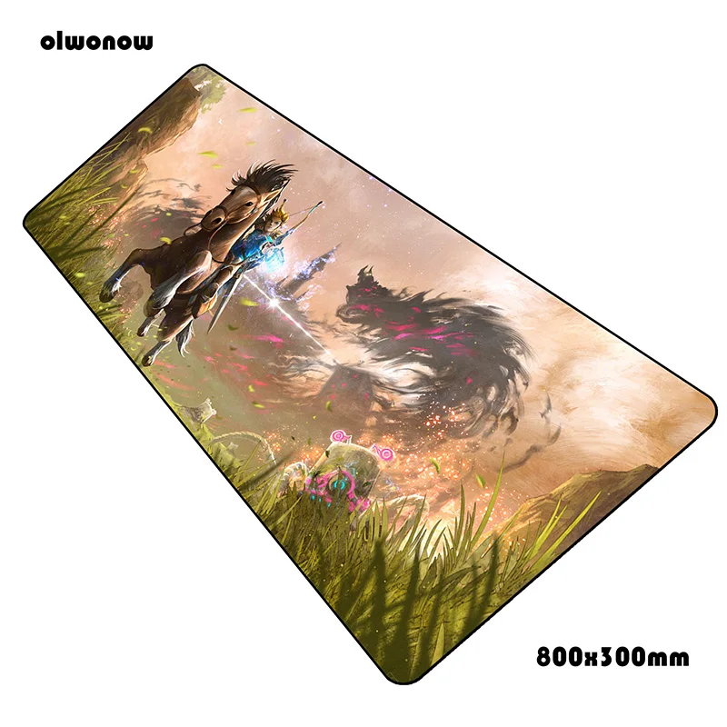 Zelda Коврик для мыши 800x300x2 мм коврики горячие продажи компьютерная мышь коврик игровые аксессуары милые большие игровые коврики и чехлы игры pc gamer