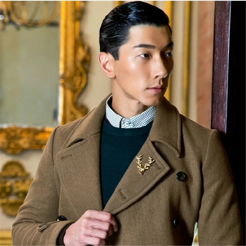 2019 Горячая Мода золотого цвета Longhorn олень Лось голова мирная птица