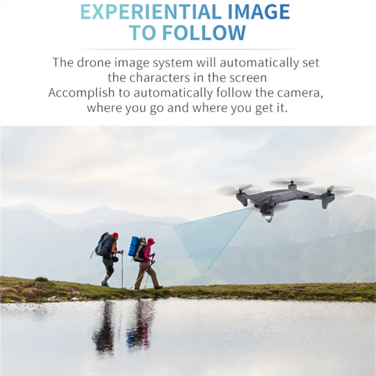 Visuo XS816 Радиоуправляемый Дрон с 50 кратным увеличением Wi Fi FPV 4 K двойная камера