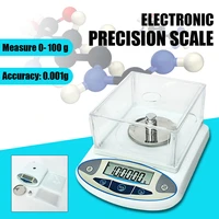 100x0 001g 1mg digital lcd lab laboratory analytical balance electronic precision jewelry scale mini portable weight scale 100g