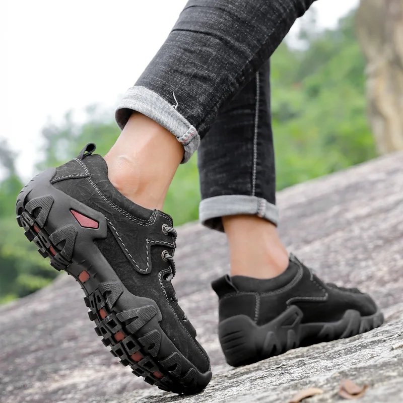 Новые мужские тактические ботинки из натуральной кожи мужская уличная