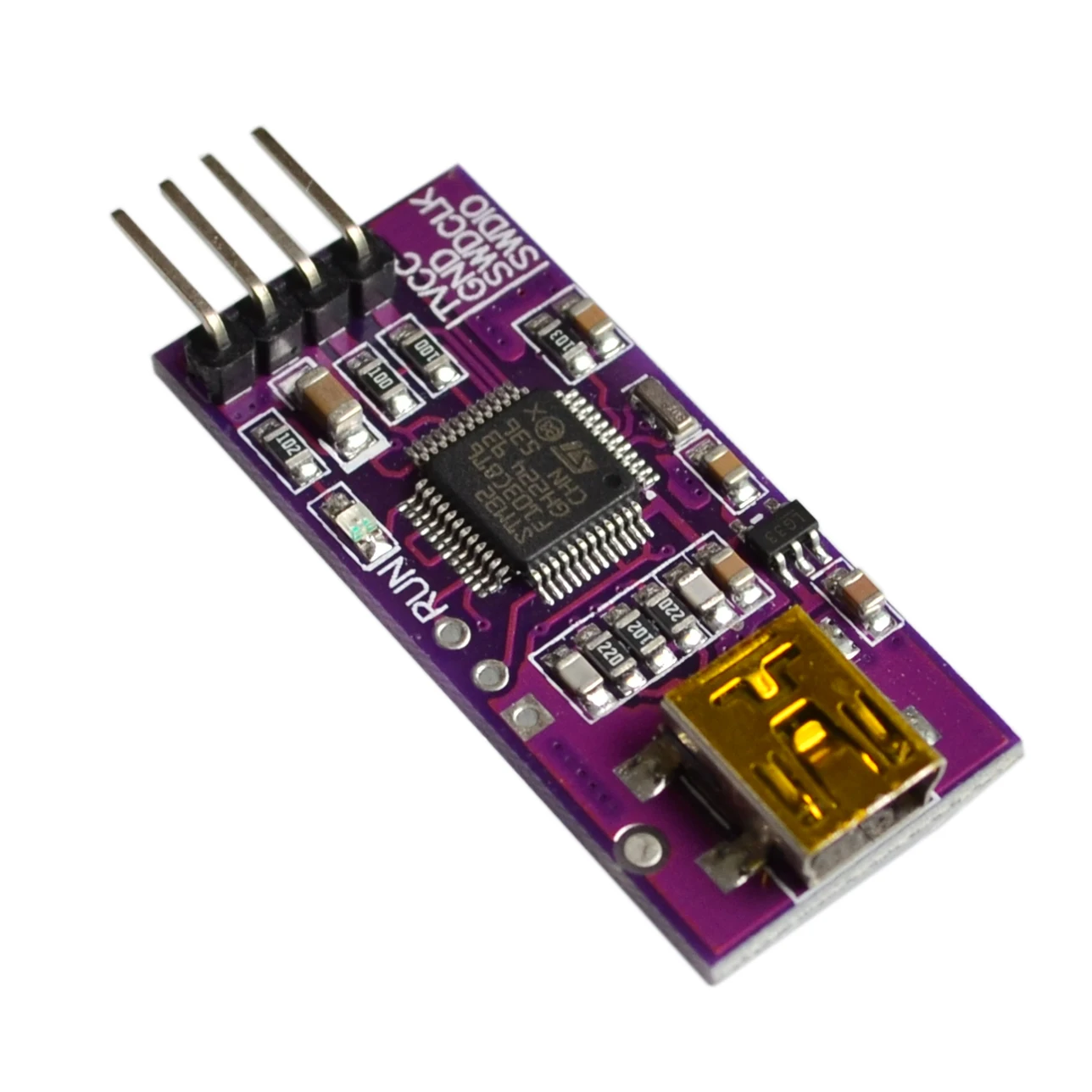 Jlink для SWD 3 проводной кабель STM32 на отладки|bl|c c |