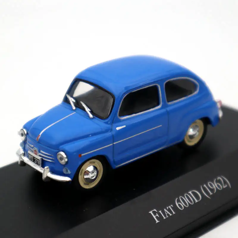 IXO alтая 1:43 Fiat 600D 1962 синий литье под давлением модели Ограниченная серия Коллекция игрушек автомобиль