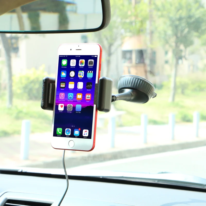 AZGIANT Bluetooth Car Kit Handsfree Calling FM Transmitter MP3 Player Music Stereo Radio Modulator Phone Holder BT8112 | Автомобили и