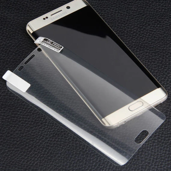 Qoowa HD Прозрачная 3D изогнутая мягкая ПЭТ пленка для Samsung Galaxy S6 Edge Plus S7 S8 plu полная