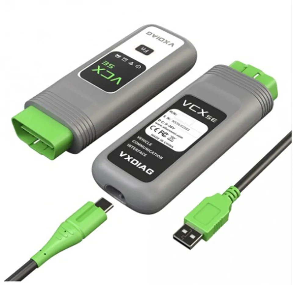 VXDIAG VCX SE подходит для ICOM A2 A3 NEXT wifi OBD2 Автомобильный сканер для диагностики инструмент Поддержка программирования ECU онлайн кодирование