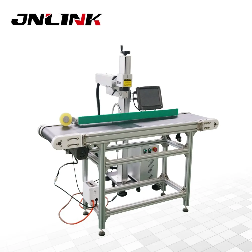 JNLINK cnc волоконно лазерная маркировочная машина 20 Вт 30 50 с мини размером низкая
