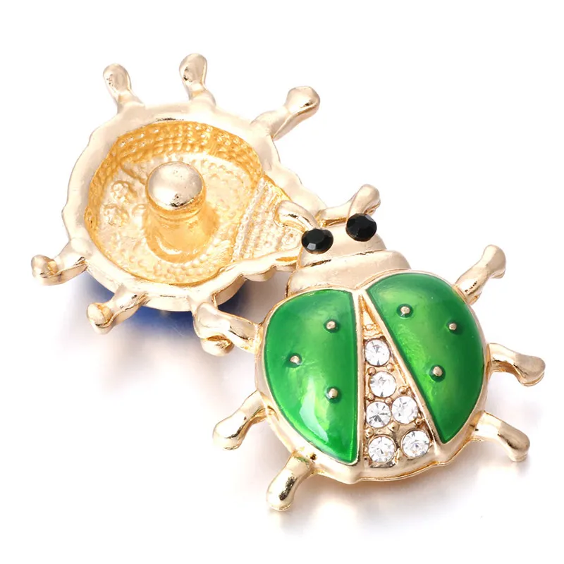 6 шт./лот новые смешанные 18 мм металлические кнопки ювелирные изделия картина