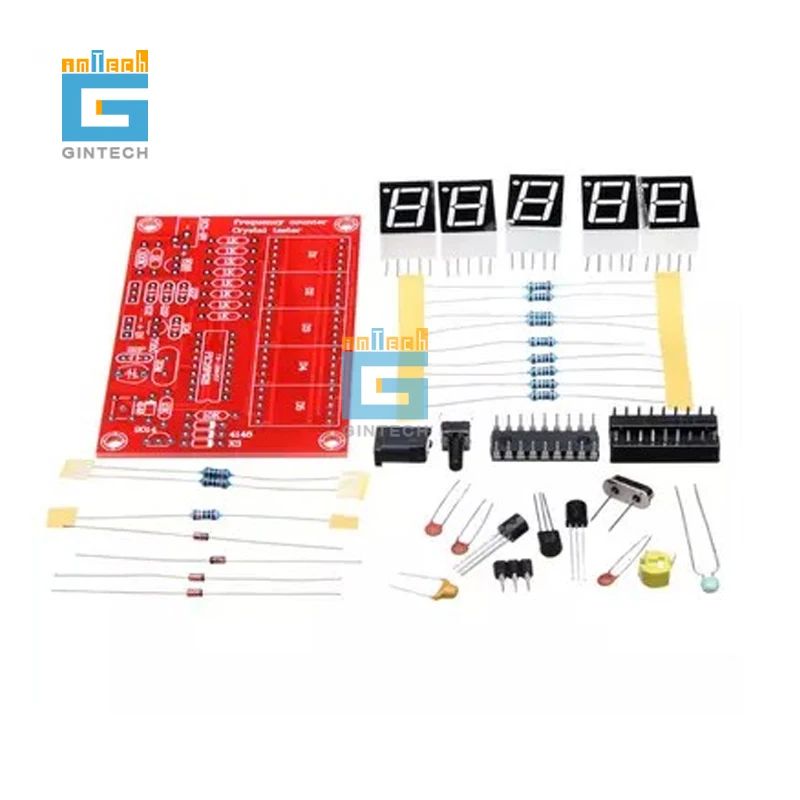 Новое поступление 5 цифр дисплей измеритель частоты LED DIY наборы 1 Гц-50 МГц