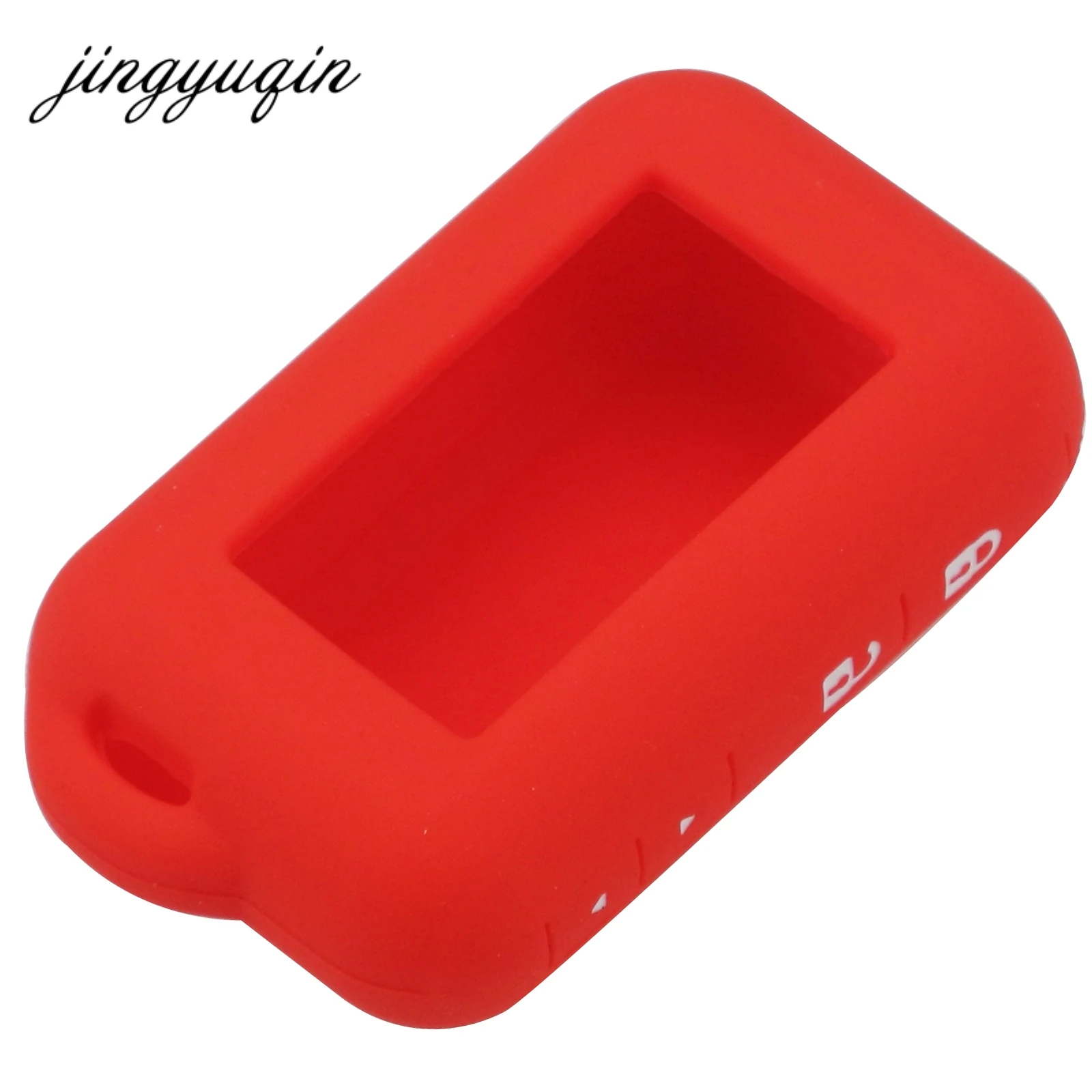 Силиконовый чехол для ключей jingyuqin Starline E90 E63 E91 E61 E95 E66 E60 ЖК дисплей двухсторонняя