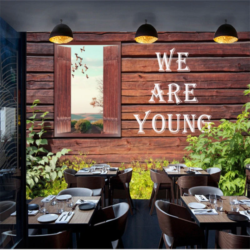 Декоративные обои beibehang в стиле ретро с изображением промышленного ветра большие