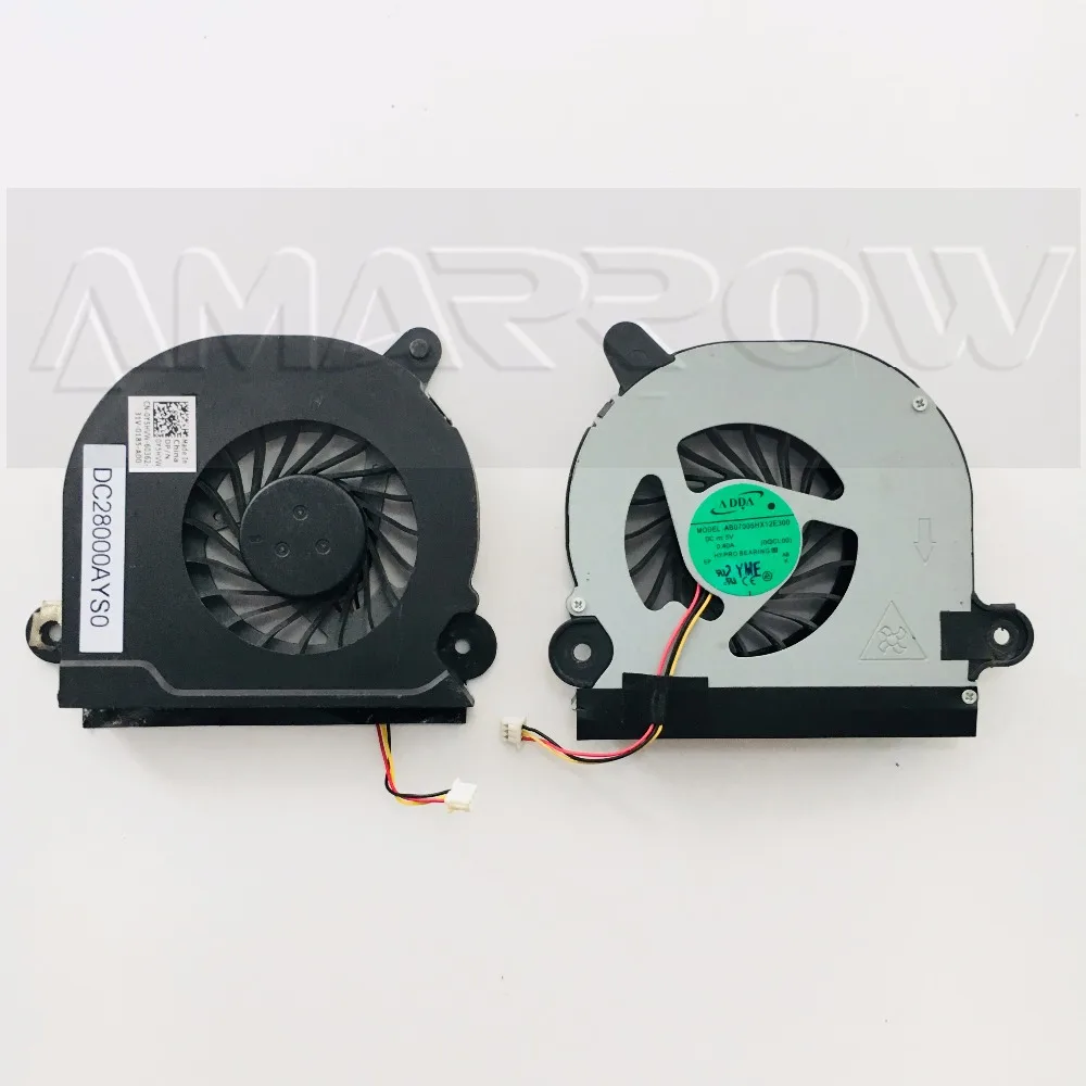 Оригинальный кулер для процессора ноутбука DELL 5520 5525 7520 15R Vostro 3560 V3560 AB07005X12E300 DC5V 0.4A