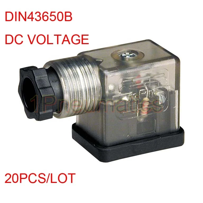 

Пластиковые розетки DIN43650B EPSolid 20 шт.