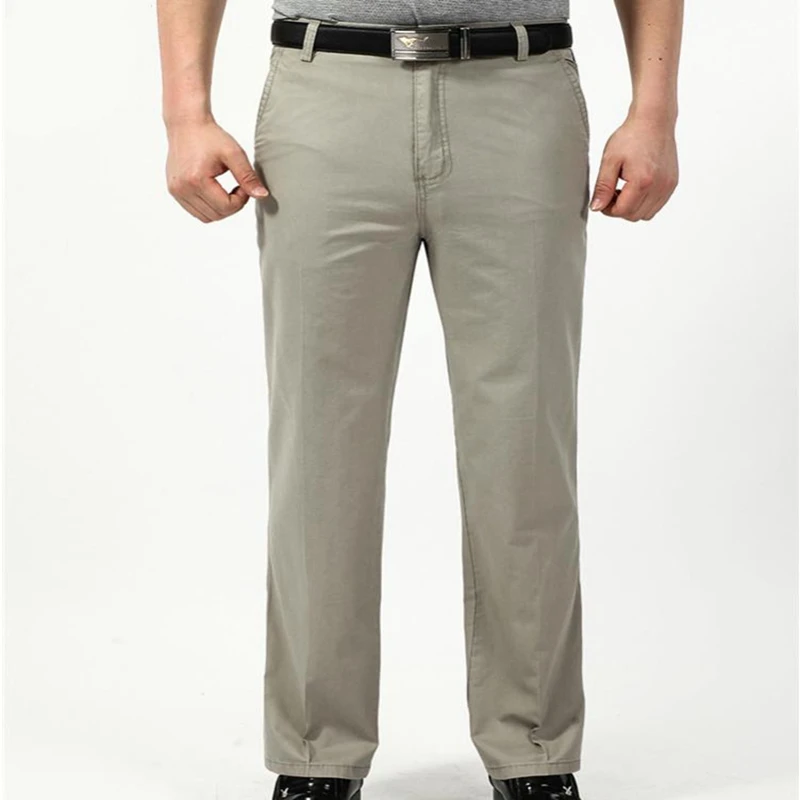 Мужские брюки-карго повседневные хлопковые длинные брюки тонкие 2019 | Мужская