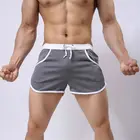 2019 мужские летние пляжные шорты, эластичные талии сплошного цвета повседневные пляжные шорты