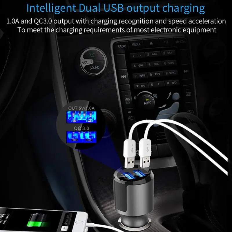 100 мл увлажнитель ароматерапия Автомобильный авто офф USB очиститель воздуха