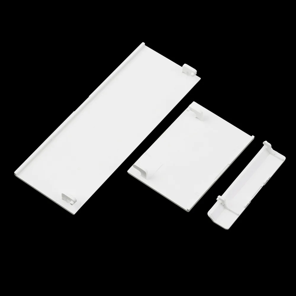 3 pcs /set White Door Slot Cover Bezel Lid Part for Nintendo Wii Console System | Электроника