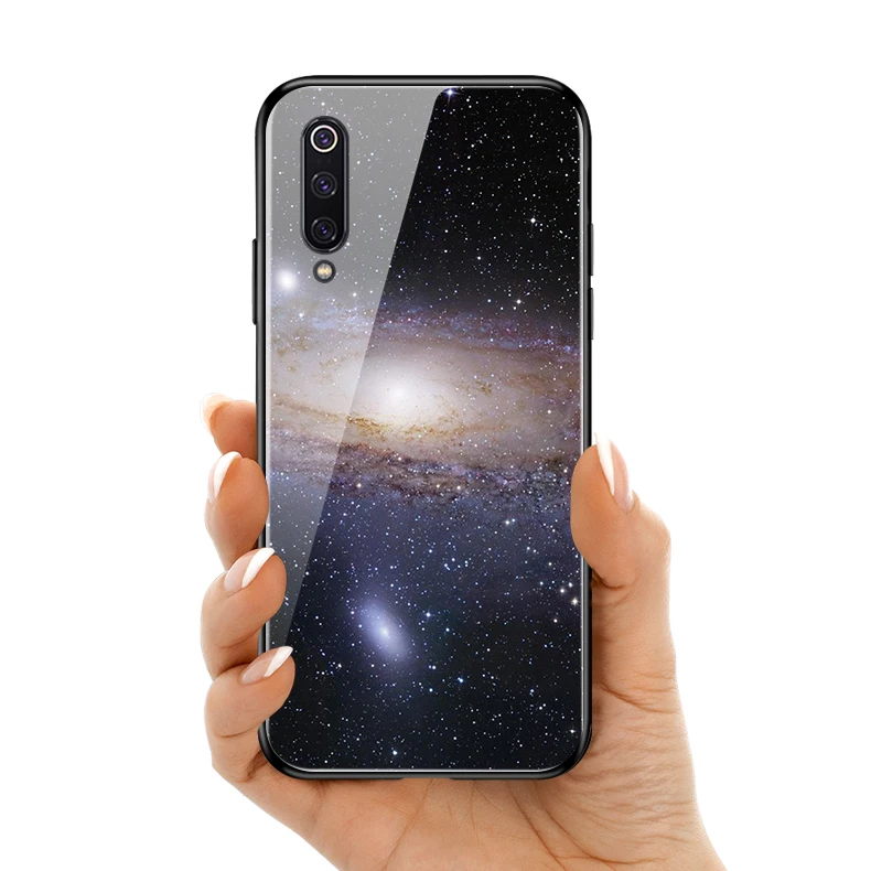 Чехол из закаленного стекла для телефона XIAOMI 6X8 9 SE Lite Note3 Mix 2 3 S Max Pro роскошный