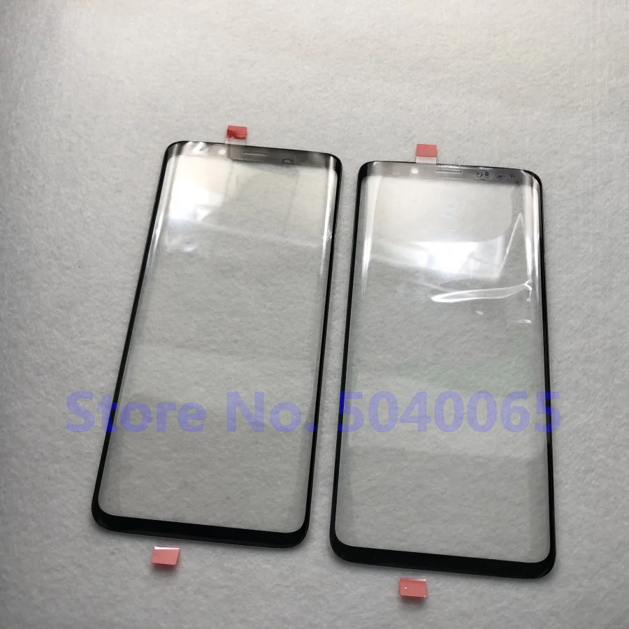 10 шт. замена сенсорной панели для samsung Galaxy S9 G960 G960F 5 8 &quot/S8 + plus G965 6 2&quot Черная