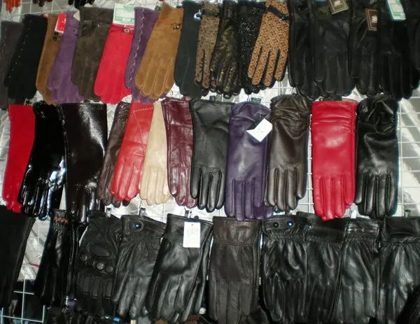 Big children girl women 100% Real Leather Gloves goat Leather skin gloves LEATHER GLOVES Womens 10pairs/lot