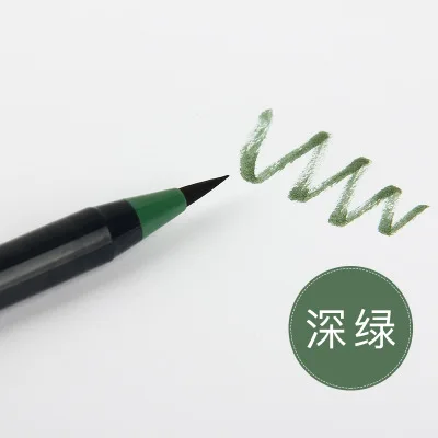 Color 7 as photo DINGYI мягкая кисть для художника Акварельная живопись художественные Маркеры Ручка для рисования каллиграфия наброски манга комиксы товары для рукоделия - Цвет: Color 7 as photo