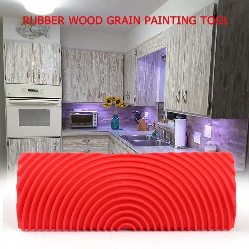 Дерево Зерно колеса кисти шаблон зерна DIY Graining живопись инструмент для украшения