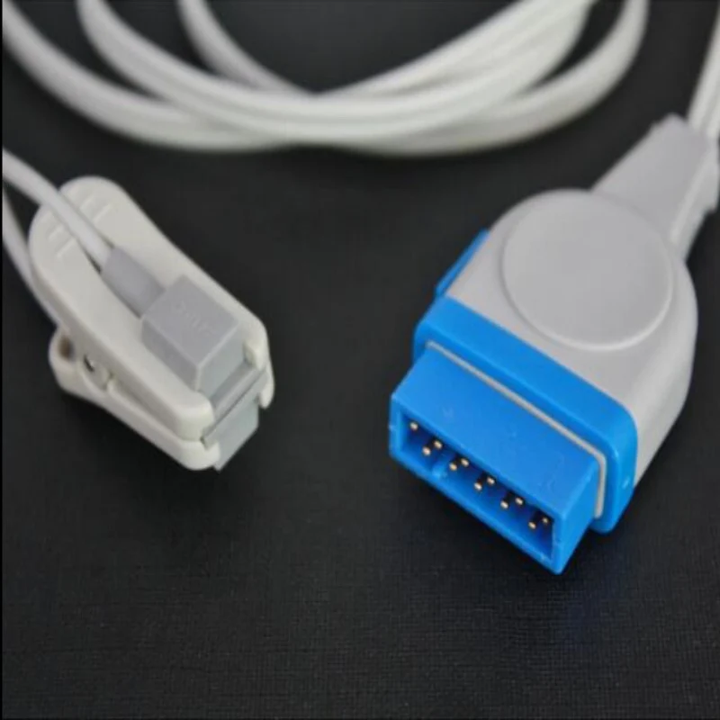 Бесплатная доставка Совместимость для GE Dash2500 Oximax 11pin Animal/Vet ушной зажим Spo2 сенсор