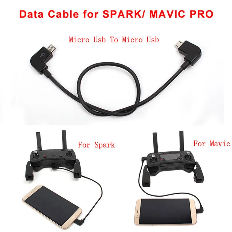 RC USB кабель адаптер для DJI Spark Mavic Pro передатчик телефон планшет подключение