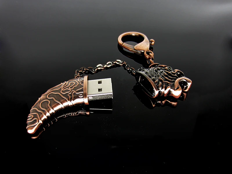 Классный металлический брелок дамасский нож кинжал usb флэш накопитель 32 ГБ 16 8 4