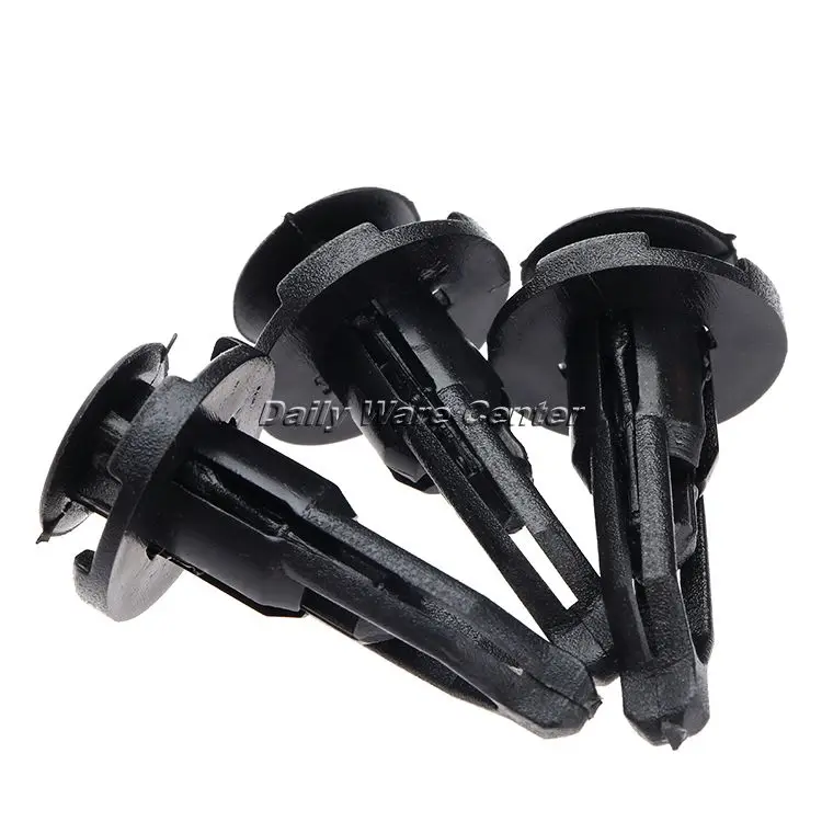 50 шт. авто бампер крепежные зажимы подходит 9 мм отверстие нажимного типа крыло