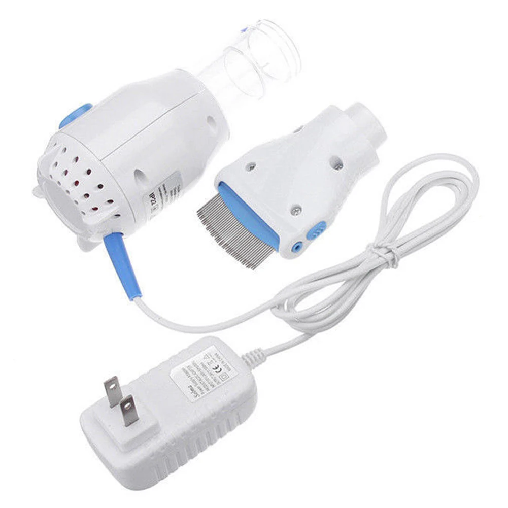 Электрический фильтр собака гигиенические круглый зубы гребень для кошек вакуум вшей очиститель светодиодные вплетения в волосы лечения Pet