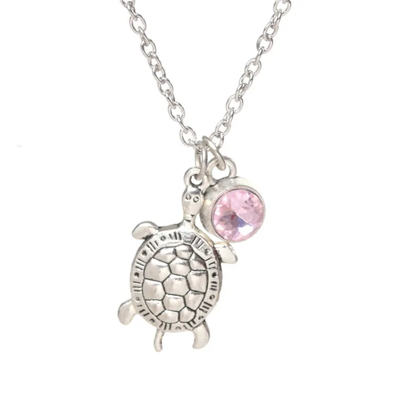 Новый Для мужчин женщин Jewelry Винтаж черепаха кулон Цепочки и ожерелья для девочек