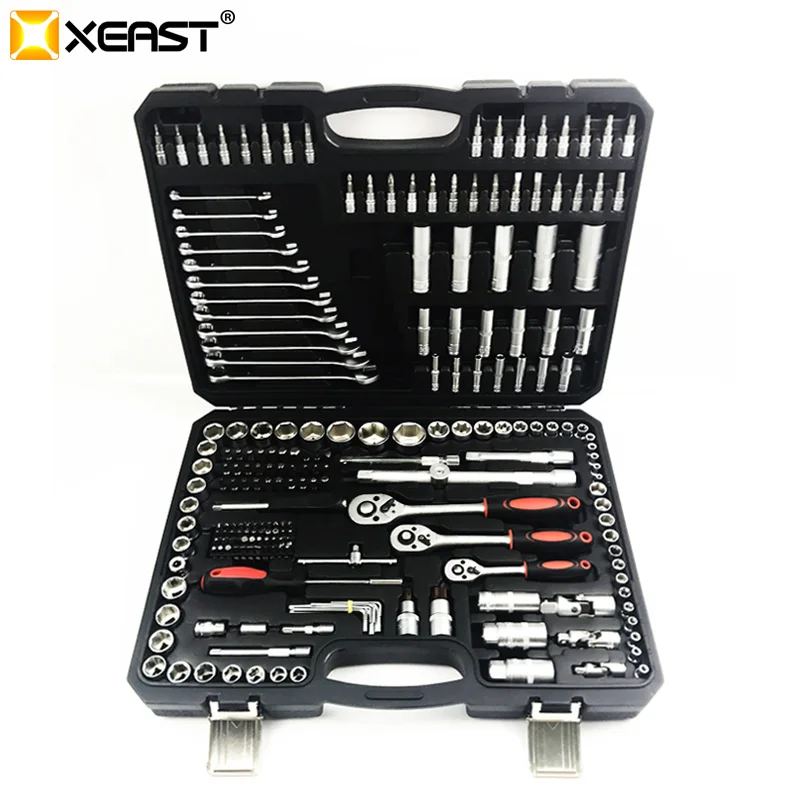 XEAST 216 шт. Набор инструментов для ремонта автомобиля Инструменты Механический