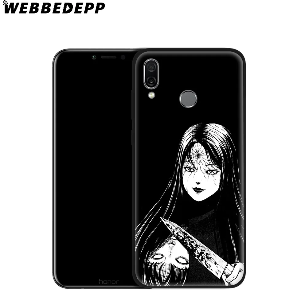 WEBBEDEPP японский комический мягкий чехол ужасов для Huawei Mate Honor 20 6A 7A 7C 7X 8 9 9X 10 View Lite Pro