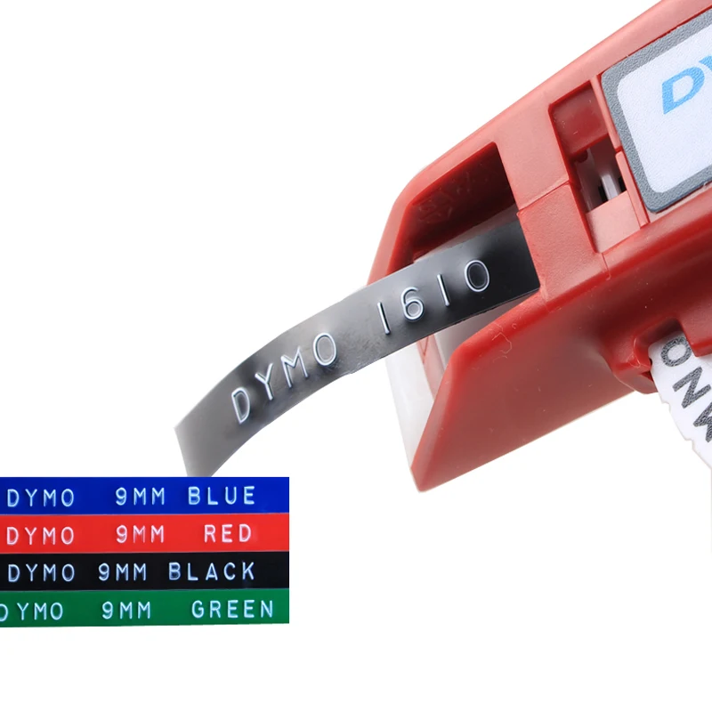 Новинка 1610, ручной принтер этикеток для Dymo 1610, ручной производитель этикеток, 3D тиснение, пластиковая этикетка, ручная машина