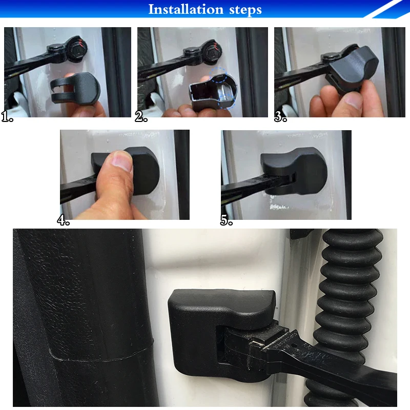 Защитная крышка стопора двери для VW Jetta Tiguan Passat Golf POLO CC Skoda octavia Fabia Superb Audi A4 A6 A5 A7 S5 Q3