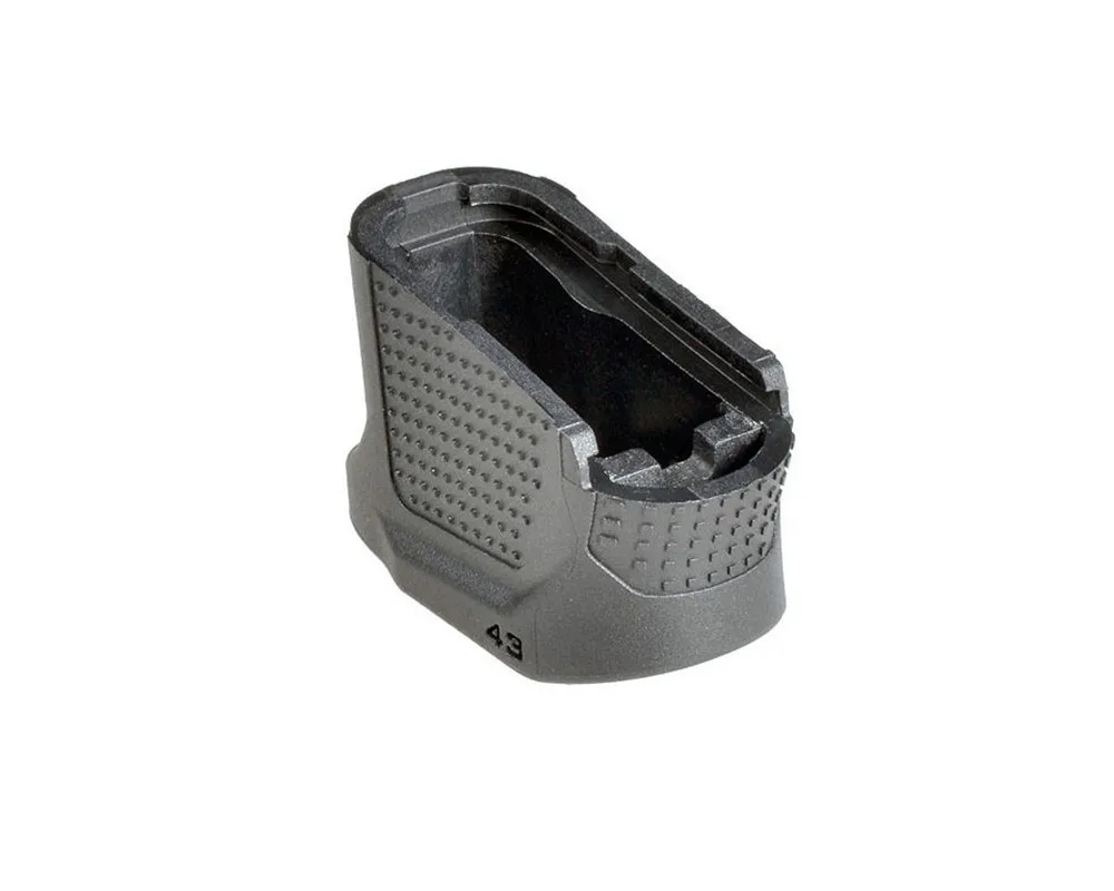 Glock 43 более журнал опорной плиты плюс удлинитель для детей в возрасте от 9 мм 6rd пистолет+ 2-круглый G43 Расширенный Пистолет Сцепление Ружейные аксессуары