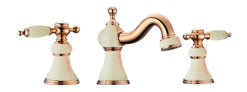 Бесплатная доставка ванная комната 8 дюймов 3 шт. кран для раковины Lav смеситель