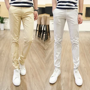 Мужские хлопковые брюки, летние зауженные брюки 2018 см, большие размеры 28-44, 120