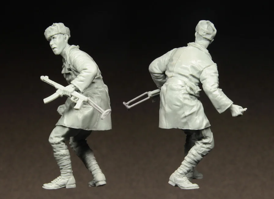 Фигурки из смолы 1/35 модель русский младенец разобранный неокрашенный|Наборы для