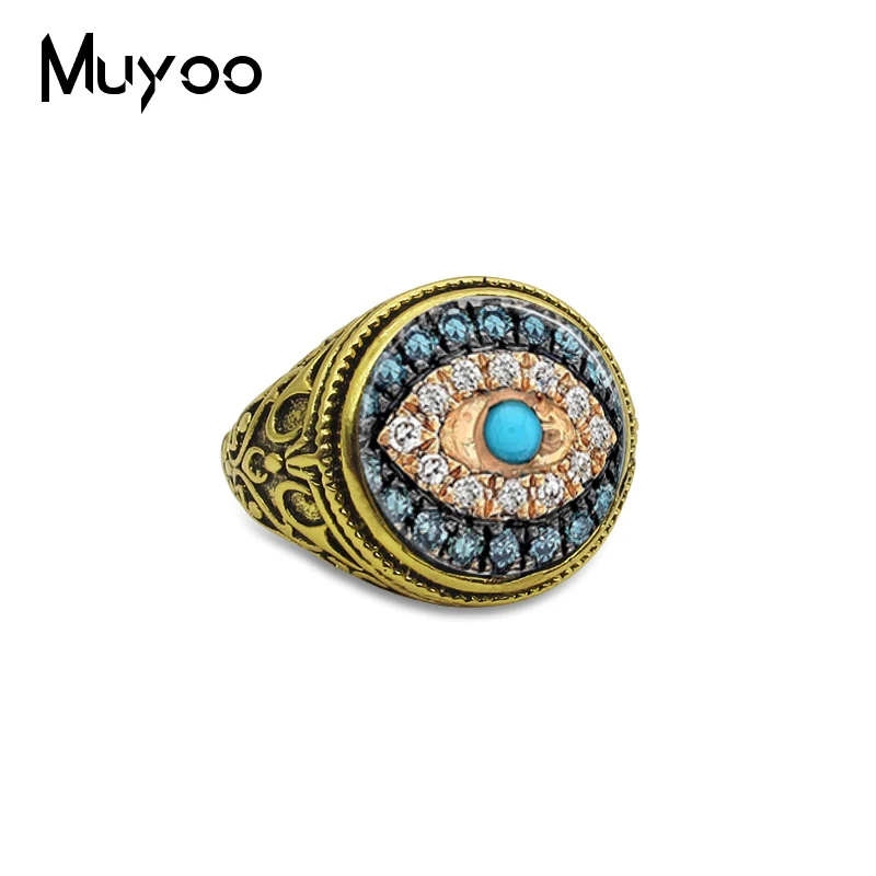 Винтажные кольца Talisman ювелирные изделия от сглаза антикварное кольцо удачи