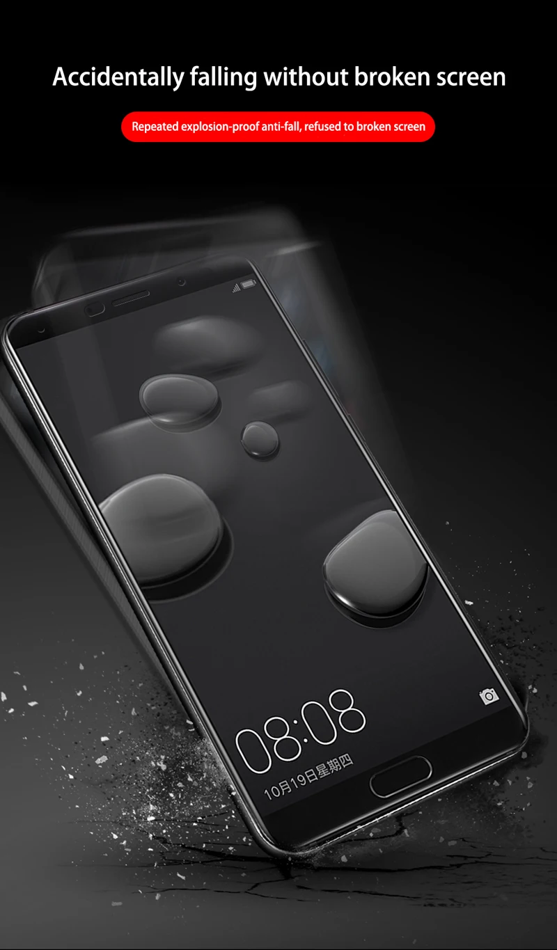 2 шт. Защитное стекло для экрана для huawei mate 10 Pro закаленное стекло для huawei mate 10 Pro Полное покрытие стекло для huawei mate 10Pro