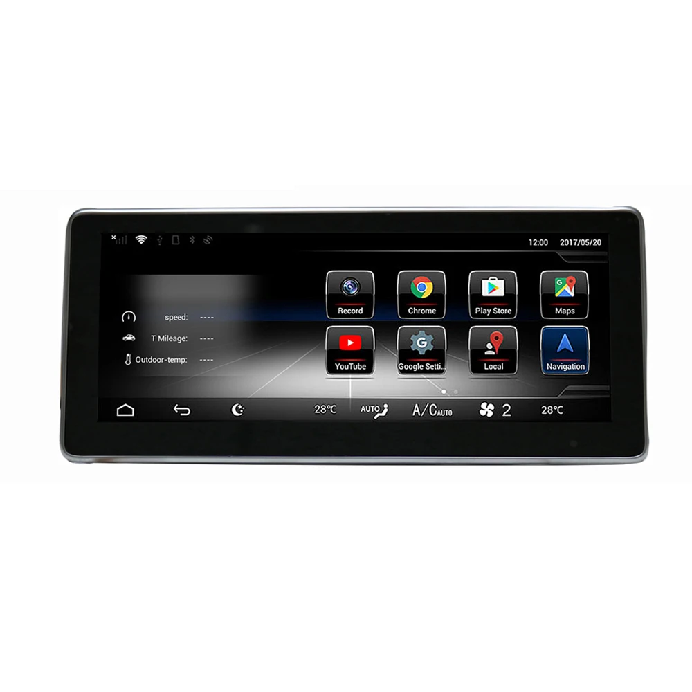 8 Core 2 + 32G Мобильный DVR Android 10 25 дюймов Дисплей для Mercedes Benz GLC X253 C253 C Class W205 команда