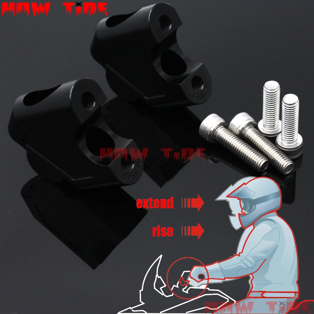 Переходник на руль мотоцикла переходник с зажимом для Suzuki V STROM DL 250 17 18/DL 650 2004 2012/DL