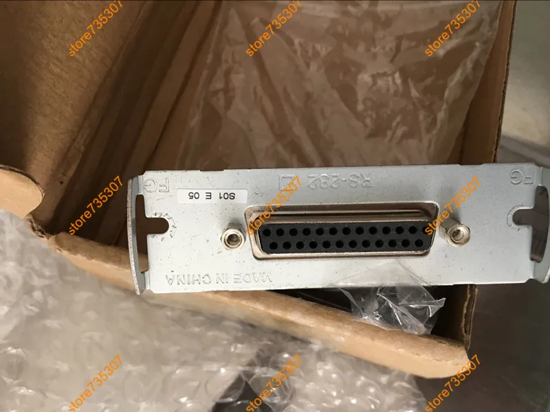 Оригинальная использованная карта принтера с последовательным интерфейсом Rs232 для принтера POS TM-U220 TM-U200 tm-u220pa tm-u220pb tm-u220pd.