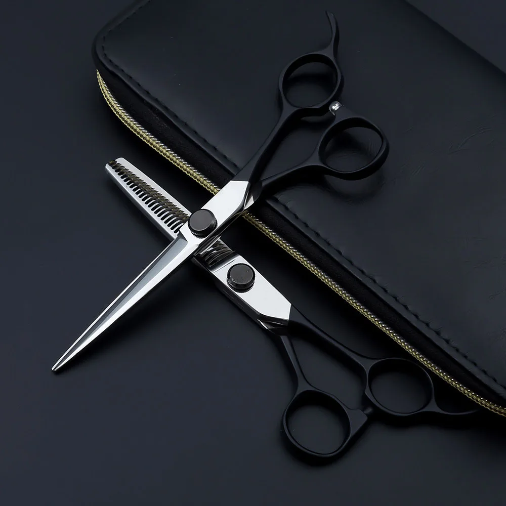 

Парикмахерские ножницы с зубцами оленя, салонные инструменты для стрижки и филировки, 6 дюймов