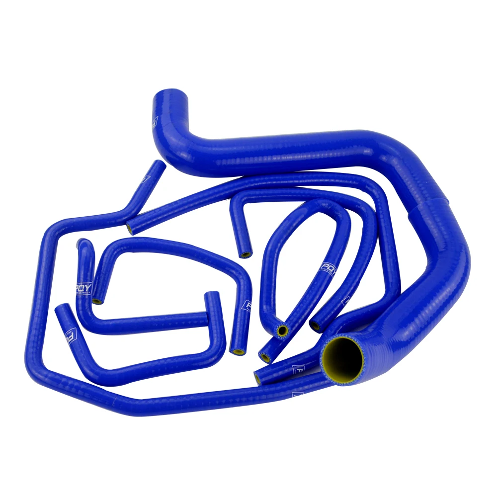 LZONE 9 шт силиконовый шланг радиатора комплект для 02 07 Subaru Impreza WRX/STi GDA/GDB EJ20 JR LX1803C