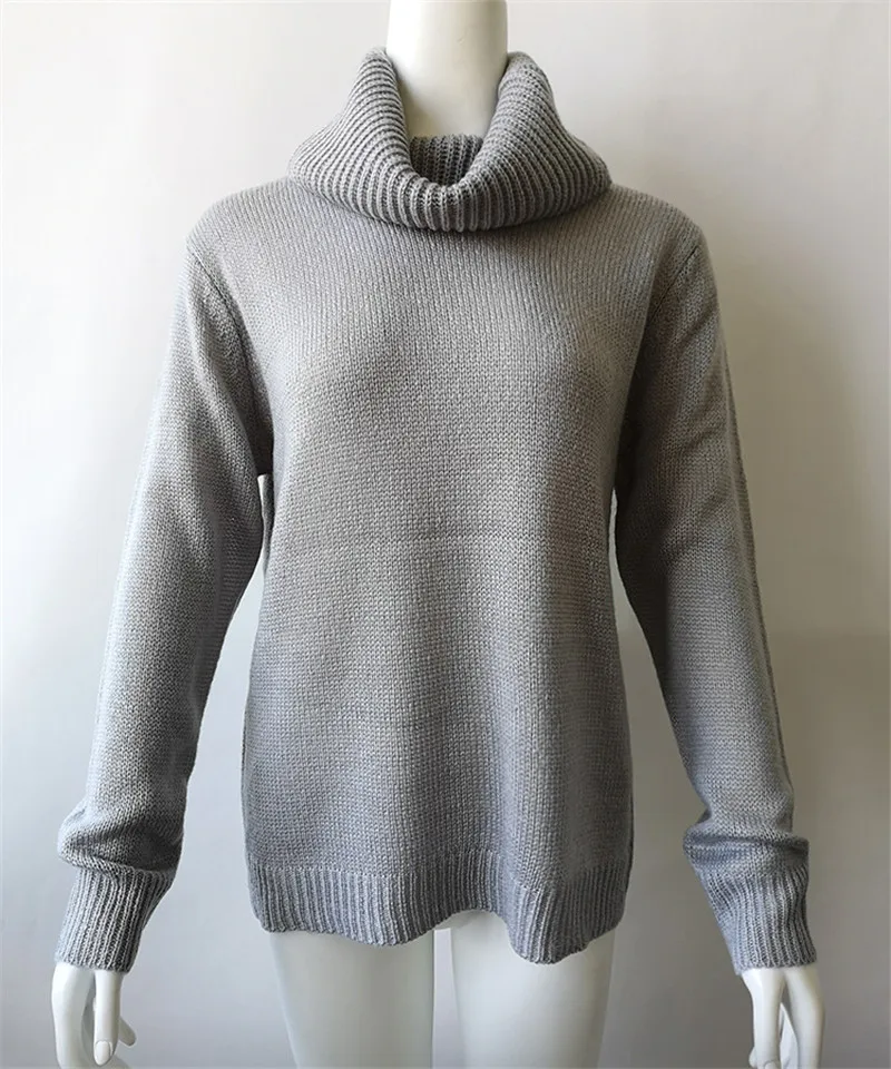 Turtleneck Knit Pullover Sweater Women Fashion 2018 Autumn Winter Mohair Plus Size S-5XL Jumpers Ladies Warm Knitwear | Женская одежда