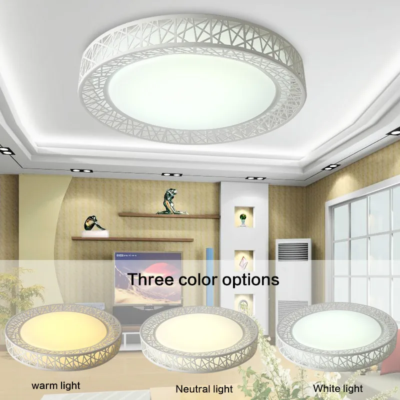 Новый домашний декор потолочный светильник птичье гнездо внутреннее освещение