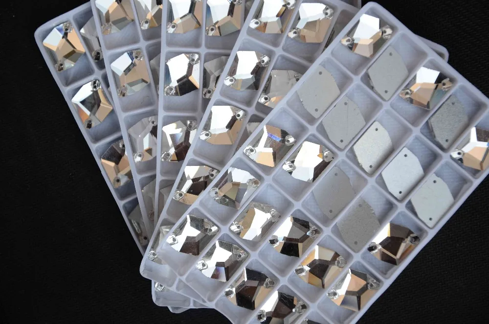 Все размеры Космическая Форма пришить на камни кристально чистый цвет плоской